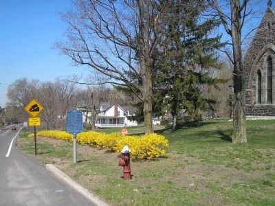 Closter Dock Road Marker image. Click for full size.