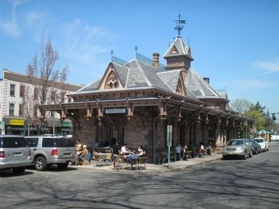 The Tenafly Railroad Station image. Click for full size.