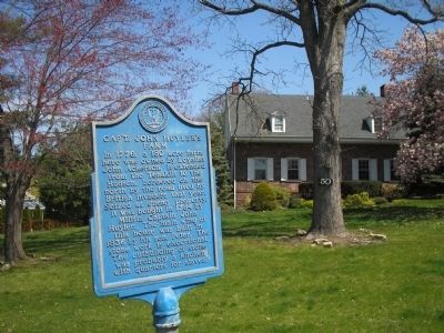 Marker with House in Background. Click for full size. Marker with House in Background image. Click for full size.