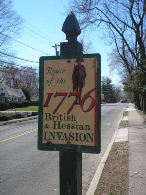 British & Hessian Invasion Marker image. Click for full size.