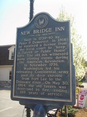 New Bridge Inn Marker image. Click for full size.