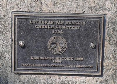 Lutheran Church and Cemetery Site Marker image. Click for full size.