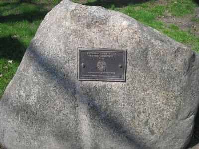 Teaneck Historic Marker. Click for full size. Teaneck Historic Marker image. Click for full size.