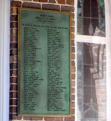 Centennial Memorial Plaque, Bethel A.M.E. Church, Arthur Fisher, Minister. Click for full size. Centennial Memorial Plaque, Bethel A.M.E. Church, Arthur Fisher, Minister image. Click for full size.