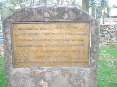 Crossing the Delaware Marker. Click for full size. Crossing the Delaware Marker image. Click for full size.