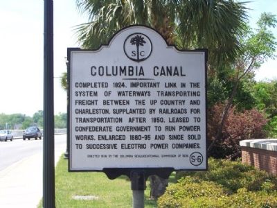 Columbia Canal Marker image. Click for full size.