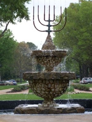 Fountain symbolizing the seven liberal arts image. Click for full size.