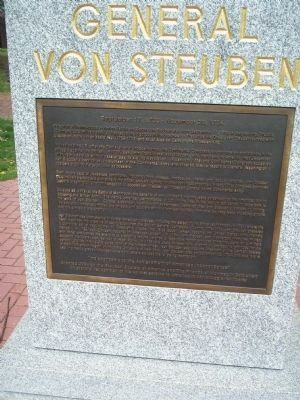 Main Marker (front of statue) image. Click for full size.