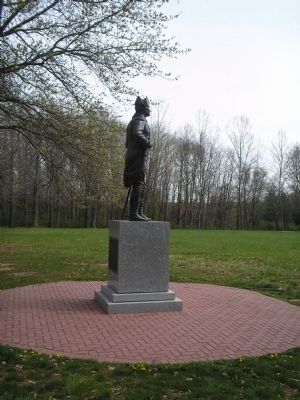 Another view of von Steuben Statue image. Click for full size.