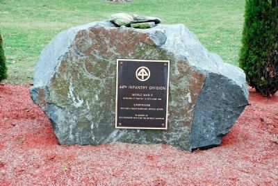 44th Infantry Division Memorial Marker image. Click for full size.