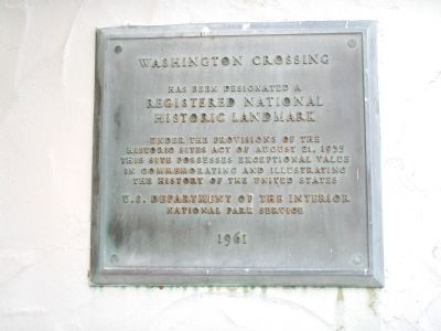 Washington Crossing Marker. Click for full size. Washington Crossing Marker image. Click for full size.