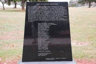 Companion Marker to <i>The Ultimate Weapon</i> image. Click for full size.