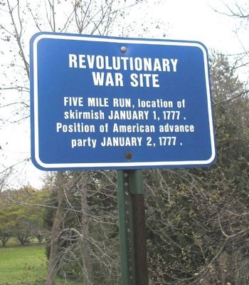 Revolutionary War Site Marker image. Click for full size.
