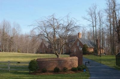 Current house adjacent to the marker. Click for full size. Current house adjacent to the marker image. Click for full size.
