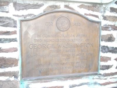 200th Birthday of George Washington Marker. Click for full size. 200th Birthday of George Washington Marker image. Click for full size.