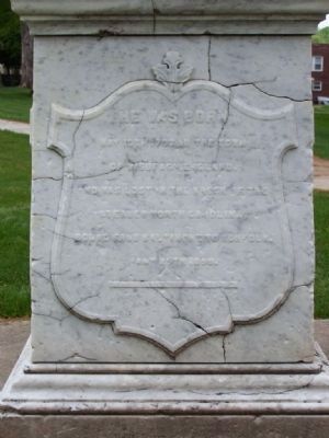 The Reverend Thomas Curtis, D.D. Marker </b><i>( West Face )</i>. Click for full size. The Reverend Thomas Curtis, D.D. Marker </b><i>( West Face )</i> image. Click for full size.