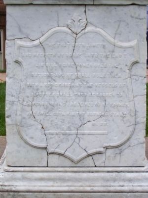 The Reverend Thomas Curtis, D.D. Marker </b><i> ( North Face )</i> image. Click for full size.