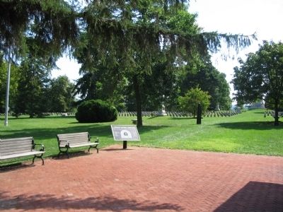 National Cemetery, Antietam Battlefield. Click for full size. National Cemetery, Antietam Battlefield image. Click for full size.