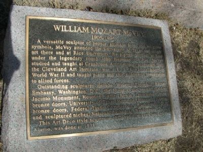 William Mozart McVey Marker image. Click for full size.