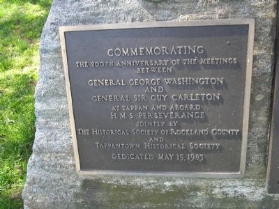 Washington and Carleton Meeting Marker. Click for full size. Washington and Carleton Meeting Marker image. Click for full size.