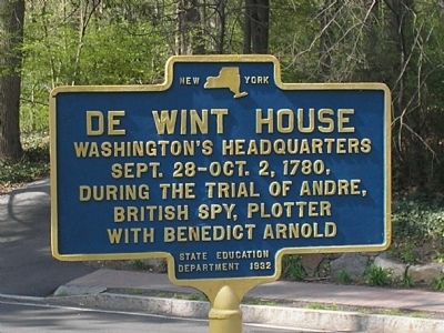 De Wint House Marker. Click for full size. De Wint House Marker image. Click for full size.