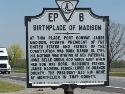 Birthplace of Madison Marker image. Click for full size.
