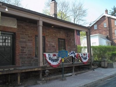 Marker on Main Street in Tappan. Click for full size. Marker on Main Street in Tappan image. Click for full size.