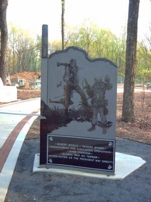 Second Battalion, 4th Marines Marker </b>(right side) image. Click for full size.