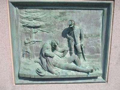 Death of Sedgwick Relief image. Click for full size.