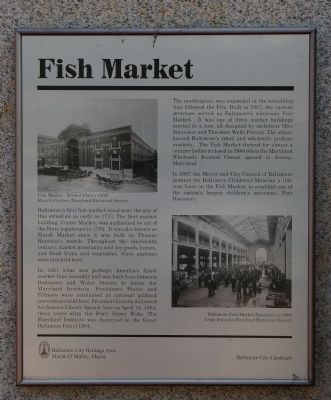 Fish Market Marker. Click for full size. Fish Market Marker image. Click for full size.