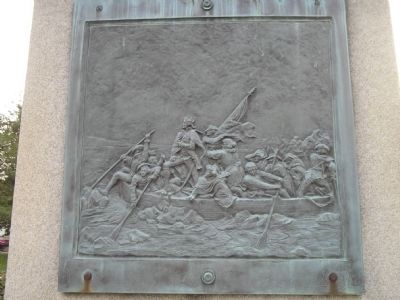 Washington Crossing Relief. Click for full size. Washington Crossing Relief image. Click for full size.