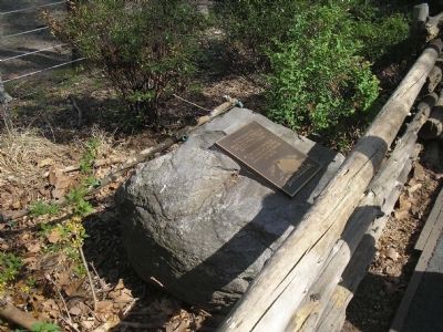 Marker at the Bison Range. Click for full size. Marker at the Bison Range image. Click for full size.