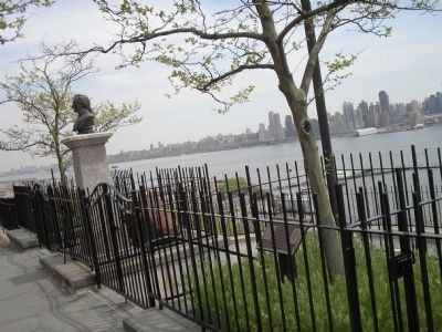 Marker in Weehawken, NJ image. Click for full size.