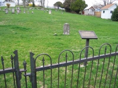 First Methodist Cemetery Marker. Click for full size. First Methodist Cemetery Marker image. Click for full size.
