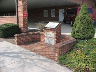 Marker Seen from Braddock Street. Click for full size. Marker Seen from Braddock Street image. Click for full size.