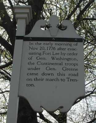 March to Trenton Marker image. Click for full size.