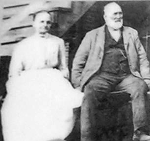 Christian and Elizabeth Rosenberger Shirley, ca. 1900 image. Click for full size.
