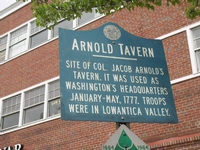 Arnold Tavern Marker image. Click for full size.