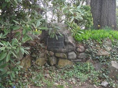 Marker on Hobart Avenue. Click for full size. Marker on Hobart Avenue image. Click for full size.