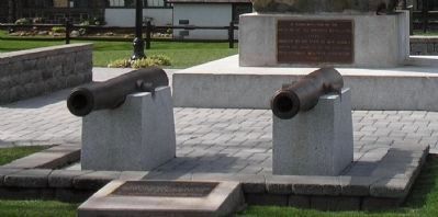 Momument Cannons and Time Capsule image. Click for full size.
