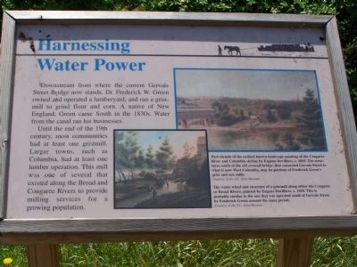 Harnessing Water Power Marker. Click for full size. Harnessing Water Power Marker image. Click for full size.