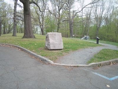 Marker in Morristown National Historical Park. Click for full size. Marker in Morristown National Historical Park image. Click for full size.