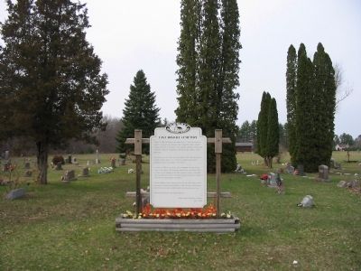East Arkdale Cemetery Marker image. Click for full size.