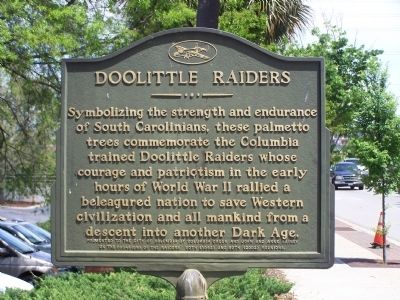 Doolittle Raiders Marker image. Click for full size.