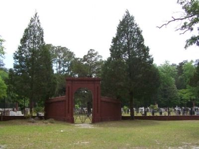 Front of Old Ebenezer Cemetery image. Click for full size.