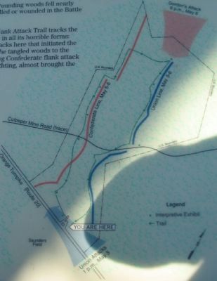 Trail and Battle Map. Click for full size. Trail and Battle Map image. Click for full size.