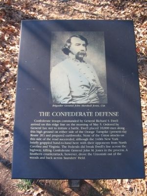 The Confederate Defense Marker image. Click for full size.