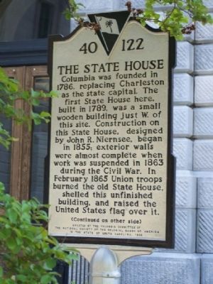 The State House Marker. Click for full size. The State House Marker image. Click for full size.