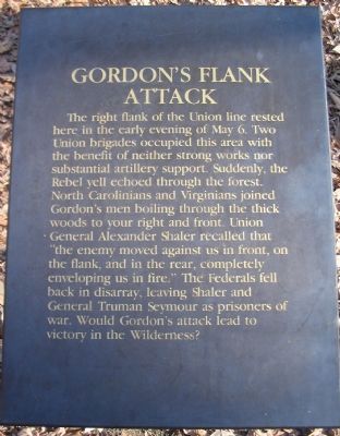 Gordon's Flank Attack Marker image. Click for full size.