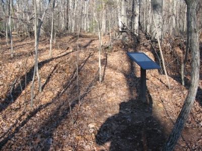 Gordon Flank Attack Trail - Stop 9. Click for full size. Gordon Flank Attack Trail - Stop 9 image. Click for full size.
